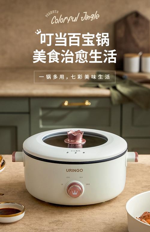 大容量，蒸煮快，省时又省力，七彩叮当电蒸锅，健康美味蒸出来