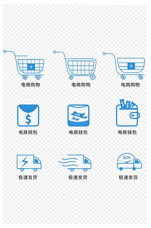 电商图标设计风格