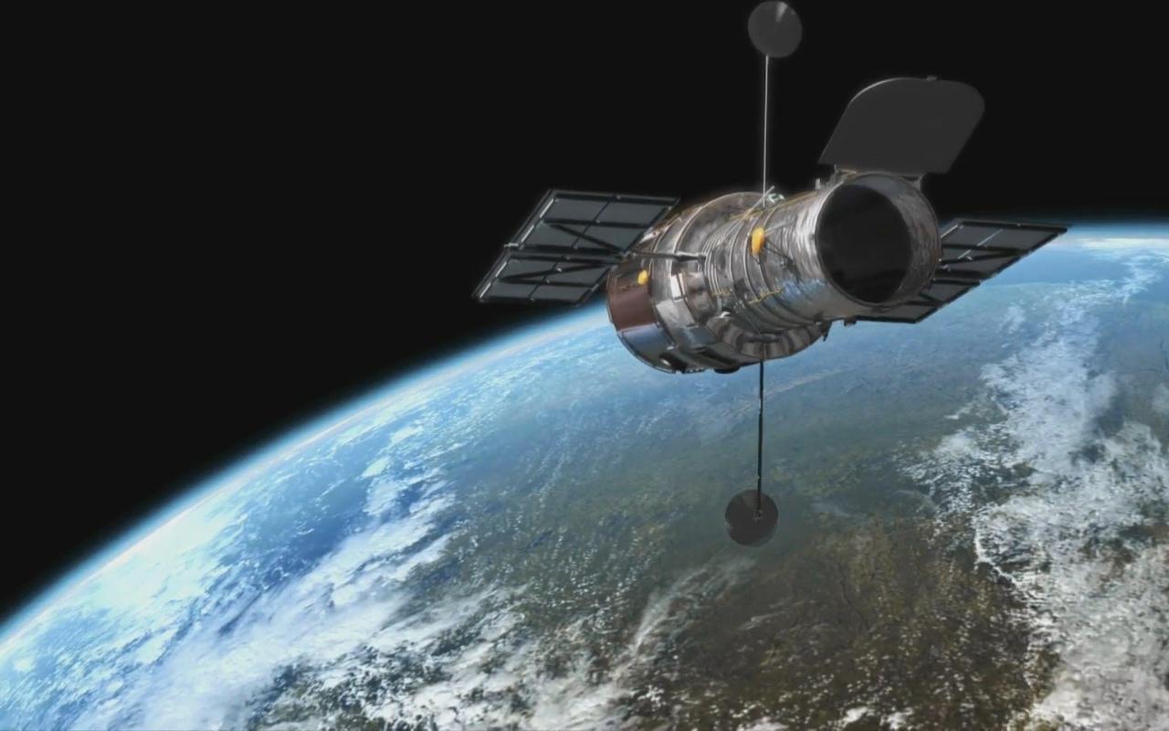 NASA哈勃太空望远镜因计算机故障停机，现已运作31年