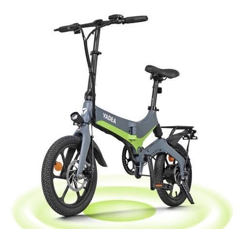 双驱电助力60km雅迪清新折叠电动车直降400