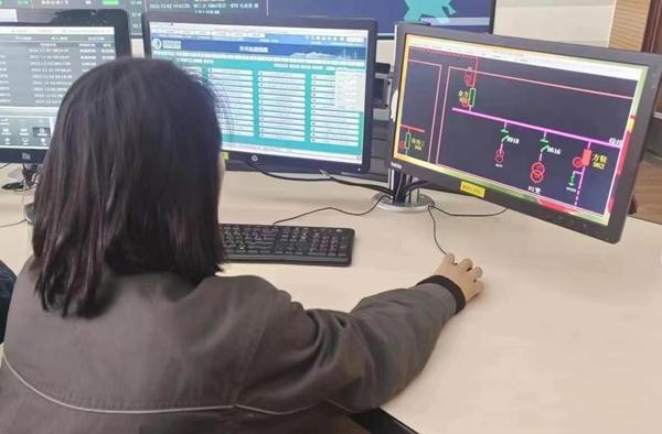 重庆江津配电网无线遥控送电成功