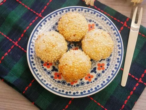 精品懒人美食，电烤盘「港式芝麻球」，简单零失败