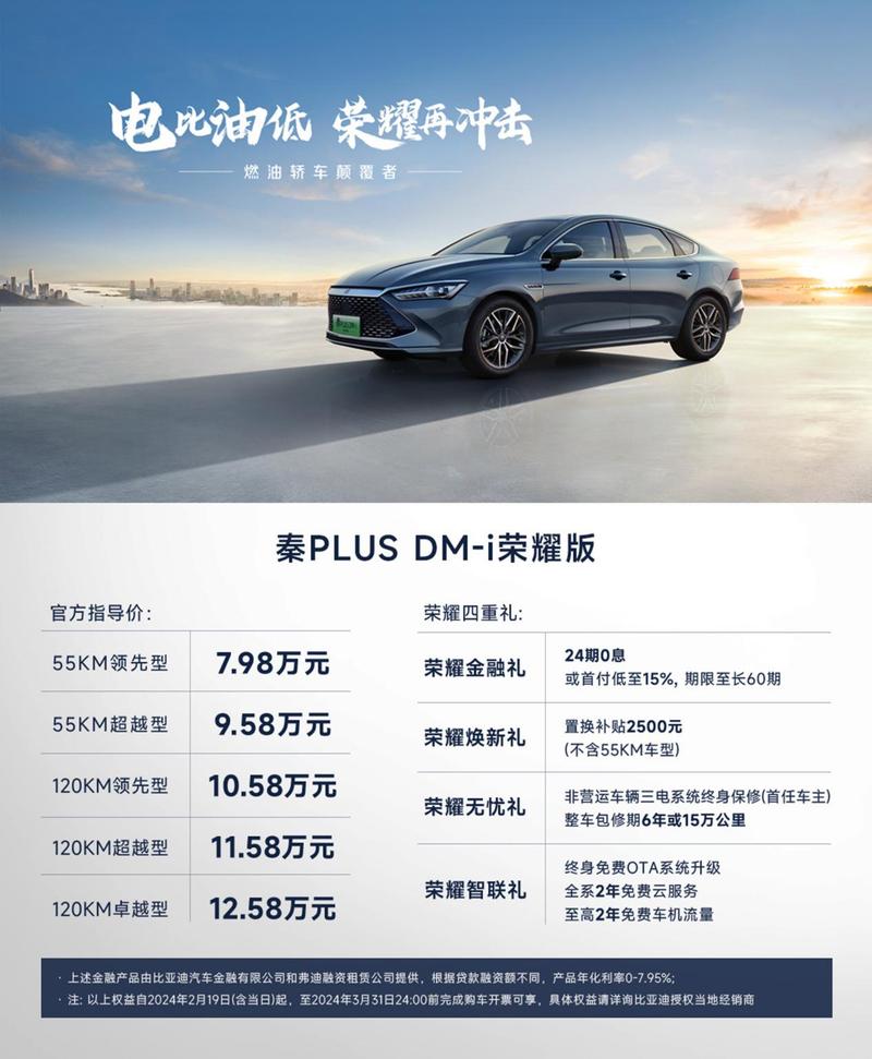比亚迪何时会推出油电混动车型。或许永远不会插电混动足矣