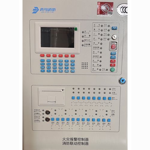 青鸟消防这款芯片应用在消防控制器主机，不属于跨行