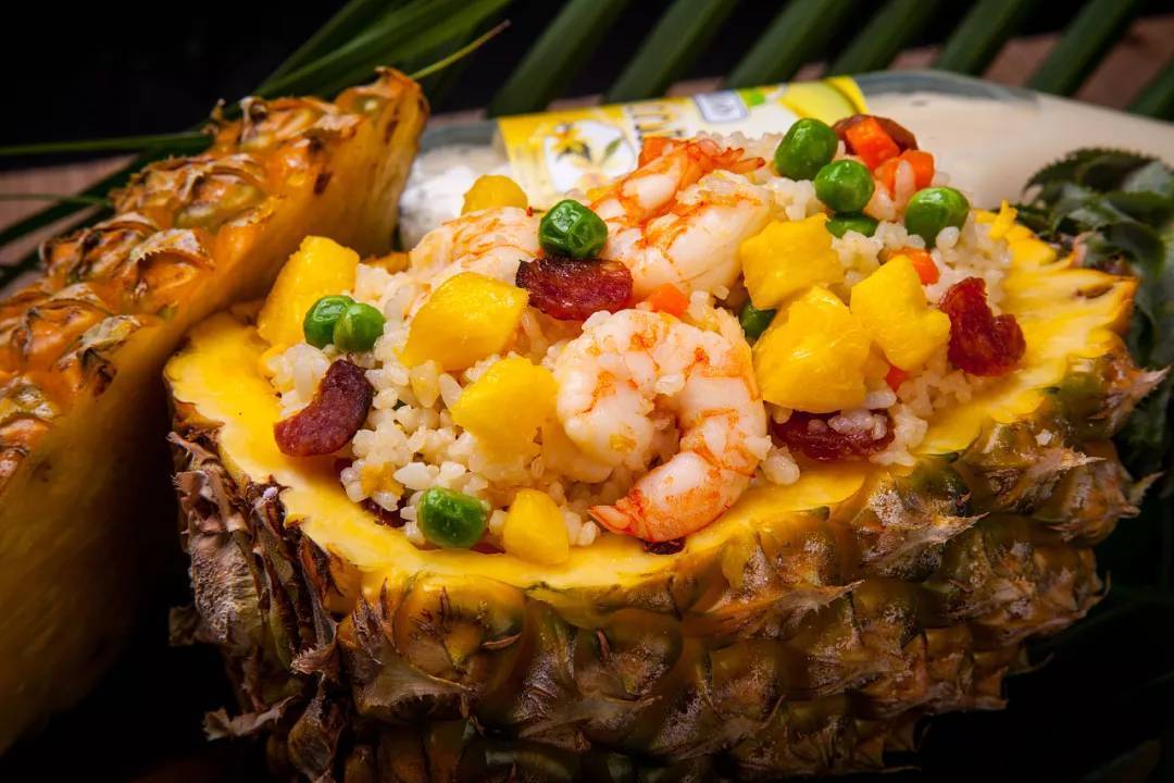 美好生活在云南｜香甜可口的傣家菠萝饭