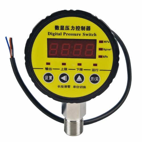 烟台科勘海洋数显压力表智能监测与数据分析