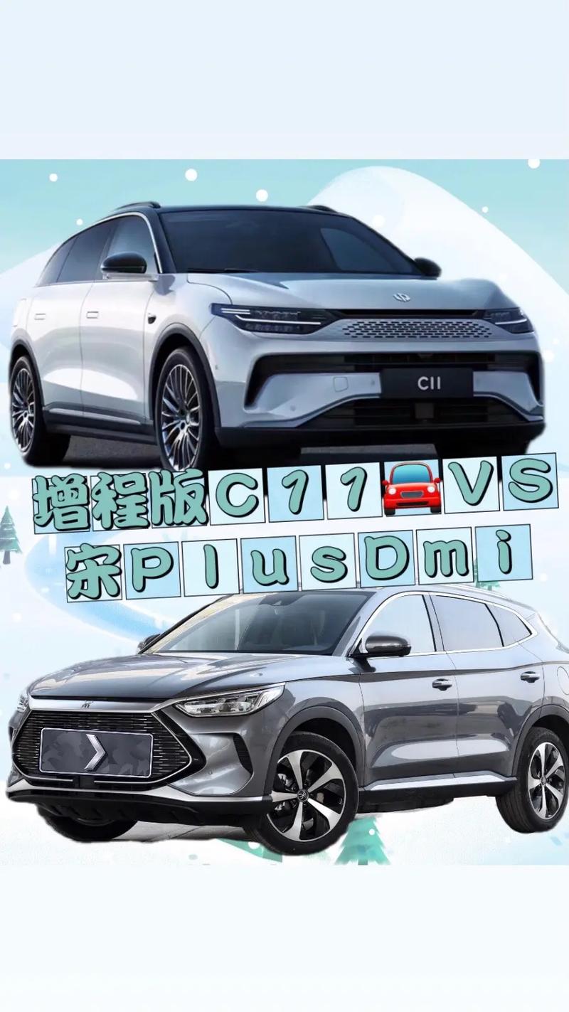 零跑C11纯电对比宋PLUS，谁是纯电SUV最优选项。