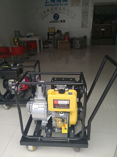 小型6寸单缸柴油机自吸泵