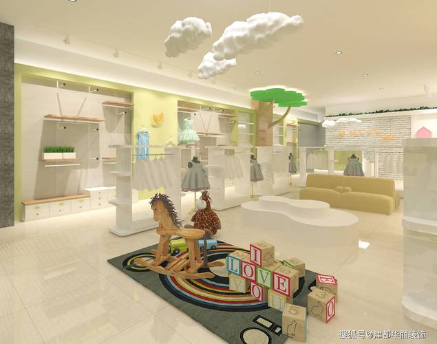 三一童装店：温馨童趣，打造儿童服饰装修新标杆
