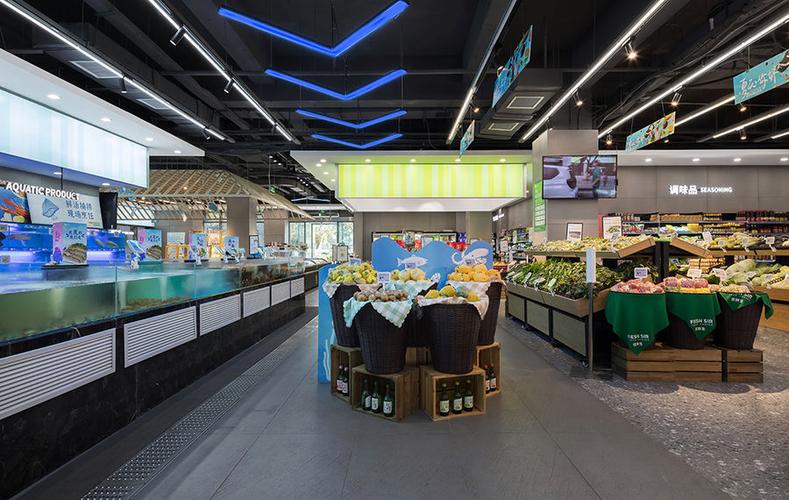 上海生鲜店铺室内装修：打造健康生活的绿色空间