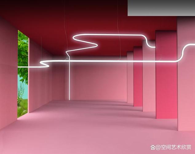 匠心独运，光影交织_探析店内装修墙面光源的运用与艺术