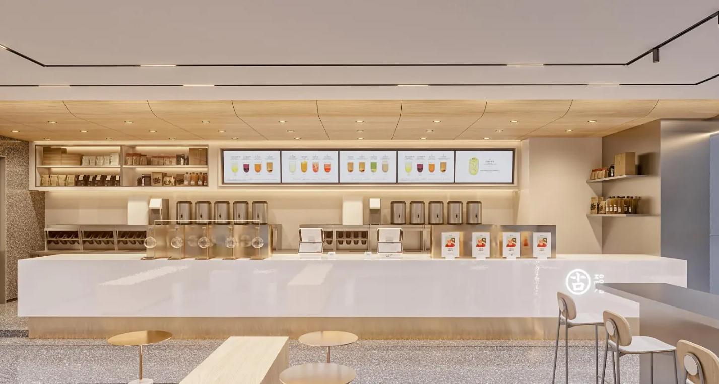 古茗奶茶店：传统与现代的完美融合，打造温馨舒适的休闲空间