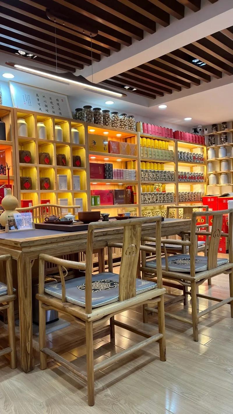 品味茶香，探寻中式茶叶店内的文化韵味