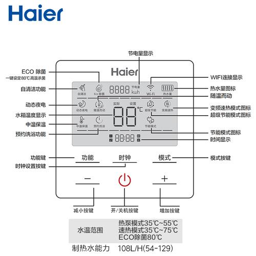 介绍海尔空气能控制屏,智能科技引领绿色生活新篇章_haier空气能控制屏