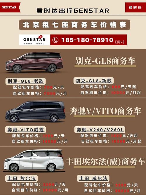 东城七座车型汽车租赁,舒适商务出行新选择